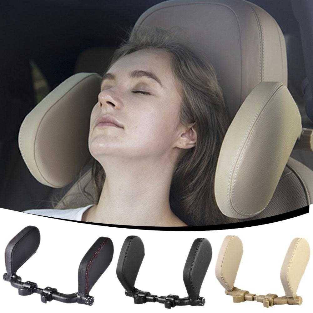 Car Seat Headrest Pillow Car Accessories Color : Black Car Seat Headrest Pillow Car Accessories Color : Black