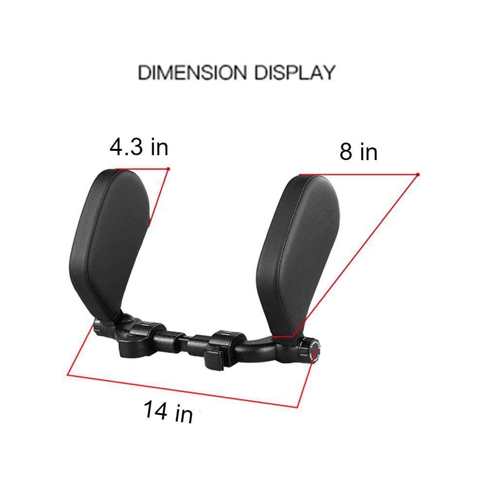 Car Seat Headrest Pillow Car Accessories Color : Black Car Seat Headrest Pillow Car Accessories Color : Black