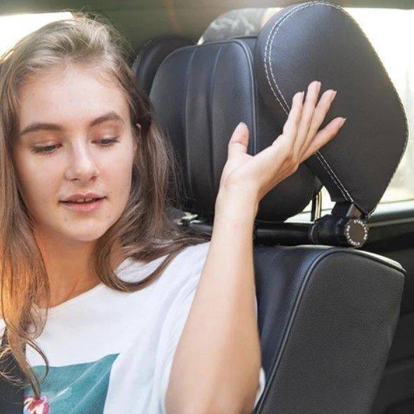 Car Seat Headrest Pillow Car Accessories Color : Black Car Seat Headrest Pillow Car Accessories Color : Black