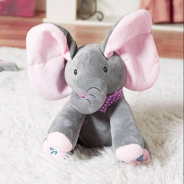 Peek-A-Boo Elephant Toy Best Sellers Toys Color : Pink/Gray|Blue/Gray Peek-A-Boo Elephant Toy Best Sellers Toys Color : Pink/Gray|Blue/Gray