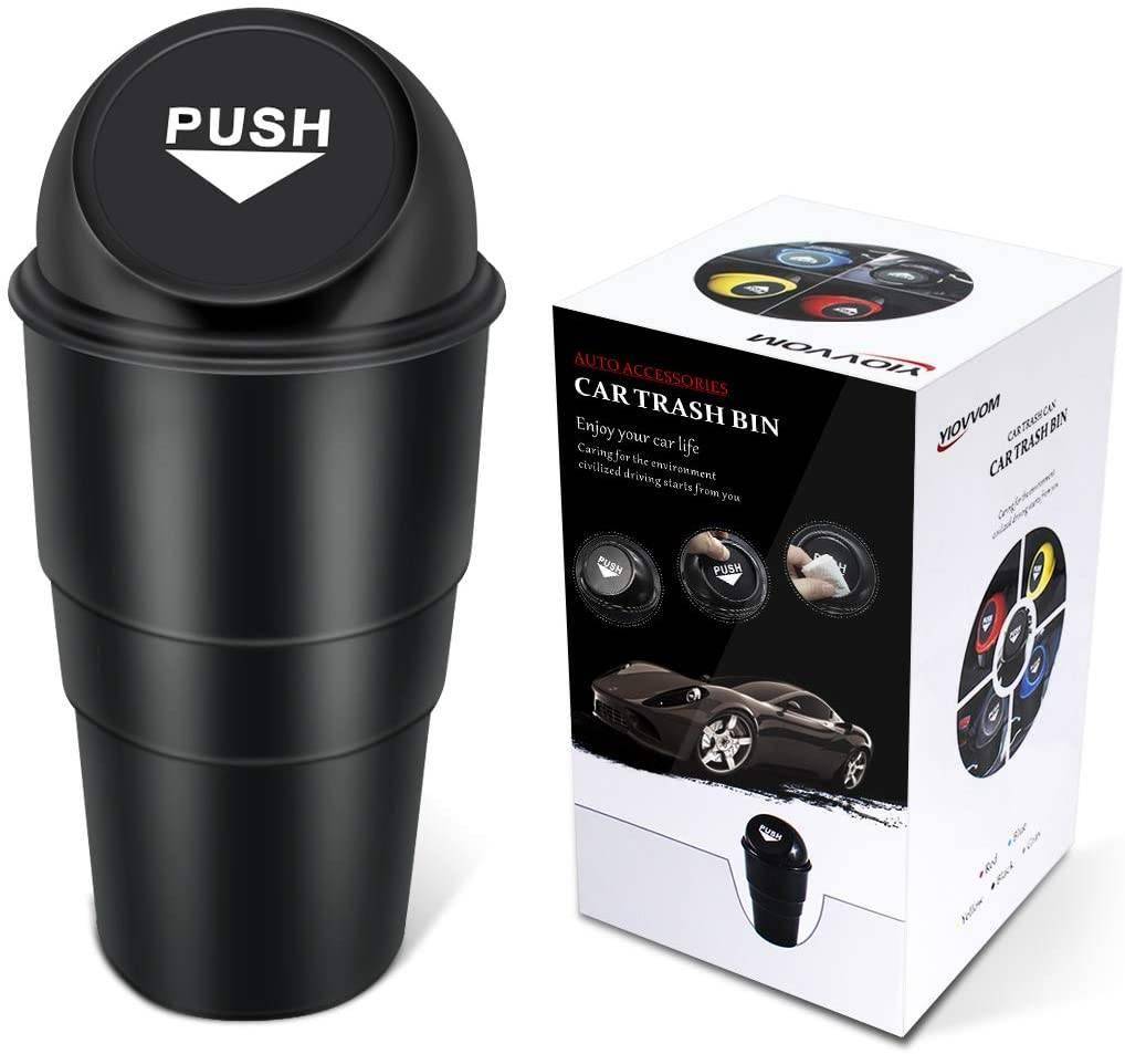 Mini Car Trash Bin Car Accessories Color : Red|Blue|Yellow Mini Car Trash Bin Car Accessories Color : Red|Blue|Yellow