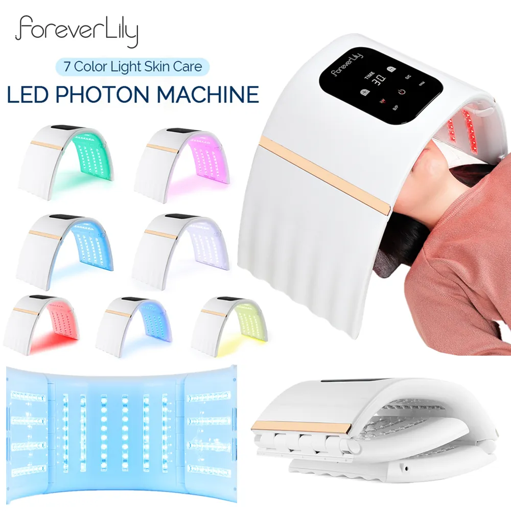 2 in 1 faltbare 7 Farben LED Photon 30-60 ℃ Heizung Threapy Gesicht & Körper Maske Maschine Salon Heimgebrauch Haut verjüngung Akne Hautpflege 2 in 1 faltbare 7 Farben LED Photon 30-60 ℃ Heizung Threapy Gesicht & Körper Maske Maschine Salon Heimgebrauch Haut verjüngung Akne Hautpflege