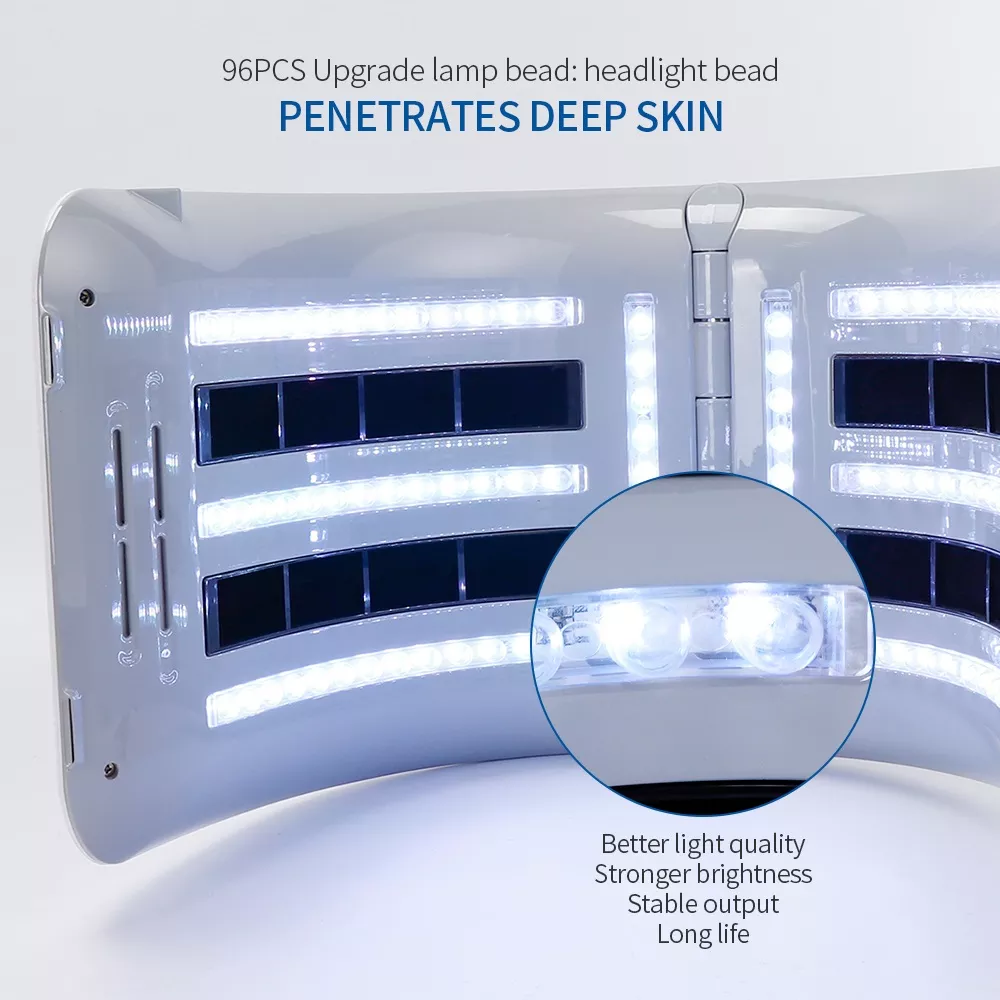 2 in 1 faltbare 7 Farben LED Photon 30-60 ℃ Heizung Threapy Gesicht & Körper Maske Maschine Salon Heimgebrauch Haut verjüngung Akne Hautpflege 2 in 1 faltbare 7 Farben LED Photon 30-60 ℃ Heizung Threapy Gesicht & Körper Maske Maschine Salon Heimgebrauch Haut verjüngung Akne Hautpflege