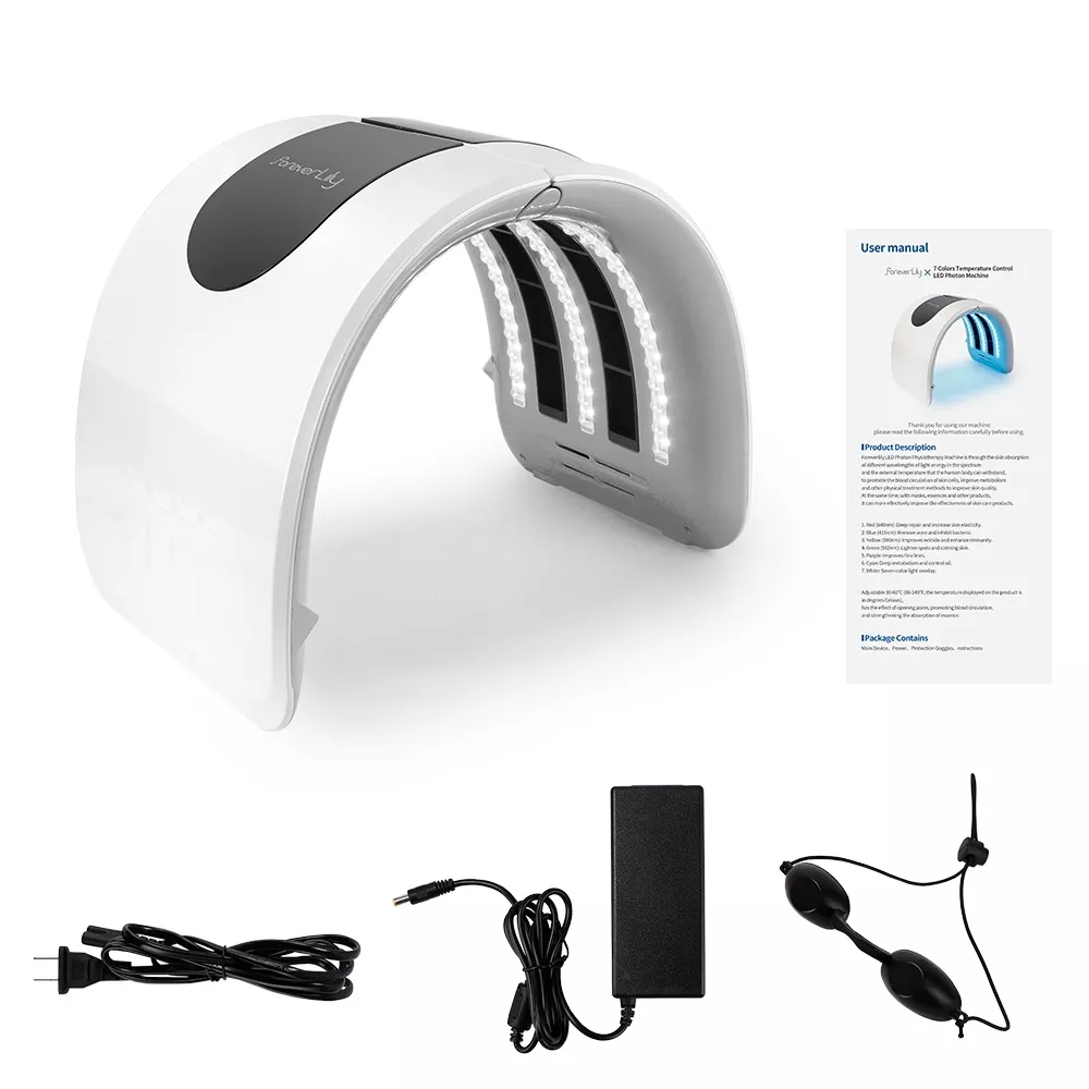 2 in 1 faltbare 7 Farben LED Photon 30-60 ℃ Heizung Threapy Gesicht & Körper Maske Maschine Salon Heimgebrauch Haut verjüngung Akne Hautpflege 2 in 1 faltbare 7 Farben LED Photon 30-60 ℃ Heizung Threapy Gesicht & Körper Maske Maschine Salon Heimgebrauch Haut verjüngung Akne Hautpflege