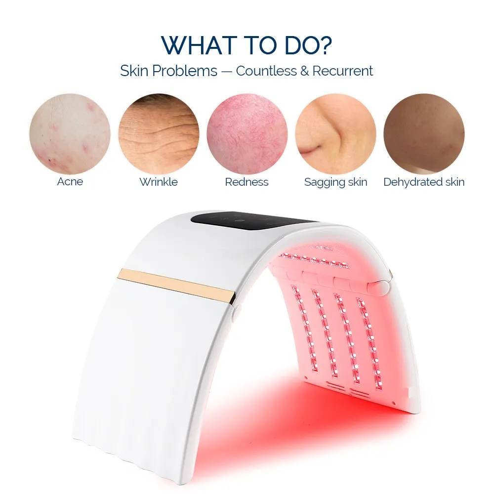 2 in 1 faltbare 7 Farben LED Photon 30-60 ℃ Heizung Threapy Gesicht & Körper Maske Maschine Salon Heimgebrauch Haut verjüngung Akne Hautpflege 2 in 1 faltbare 7 Farben LED Photon 30-60 ℃ Heizung Threapy Gesicht & Körper Maske Maschine Salon Heimgebrauch Haut verjüngung Akne Hautpflege