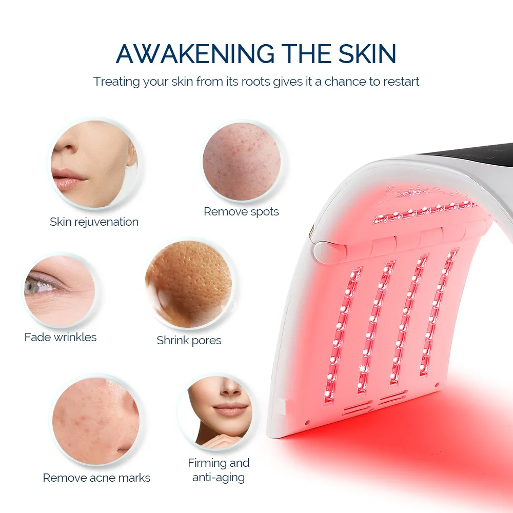 2 in 1 faltbare 7 Farben LED Photon 30-60 ℃ Heizung Threapy Gesicht & Körper Maske Maschine Salon Heimgebrauch Haut verjüngung Akne Hautpflege 2 in 1 faltbare 7 Farben LED Photon 30-60 ℃ Heizung Threapy Gesicht & Körper Maske Maschine Salon Heimgebrauch Haut verjüngung Akne Hautpflege