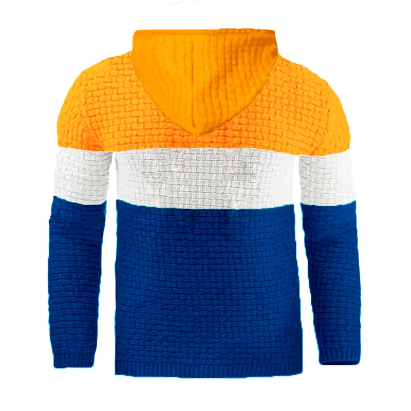 Autumn and Winter Men's Slim Hooded Sweatshirts Male Fashion Sweater Hoodie