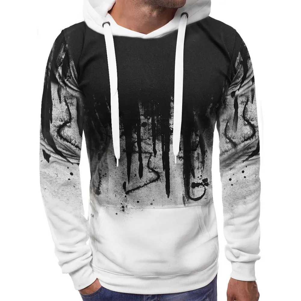 Herren esporte hoodies lässig schlanke tarnung moletons streetwear modo masculino esporte pulôver outwear mantel kleidung