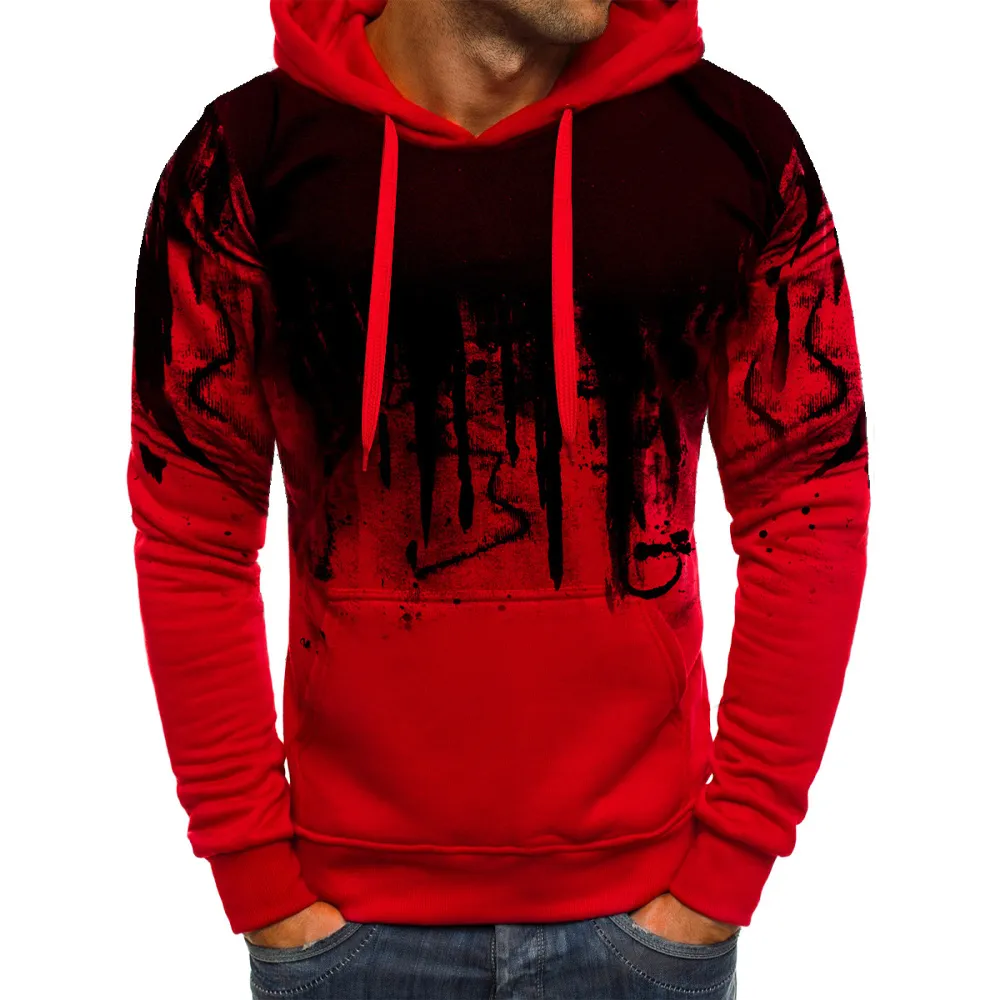 Herren esporte hoodies lässig schlanke tarnung moletons streetwear modo masculino esporte pulôver outwear mantel kleidung